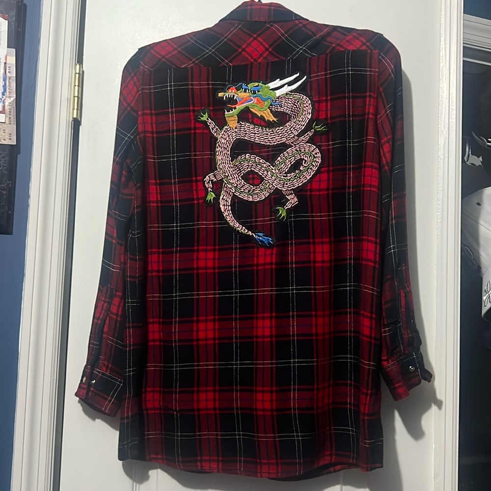Zara Dragon Flannel